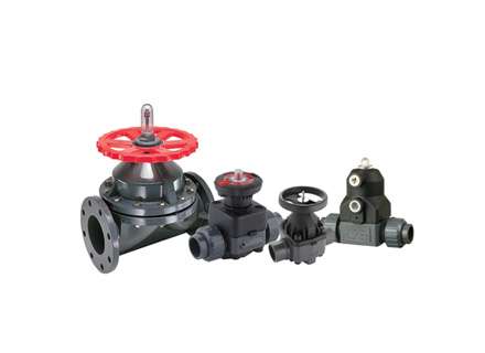 Family group Diaphragm valves