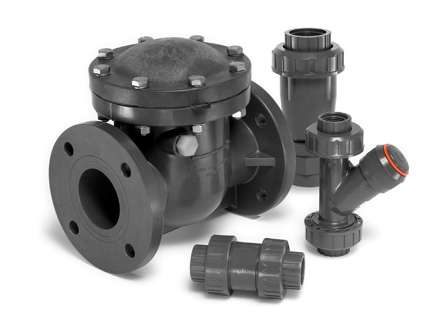 family group of check and vent valves