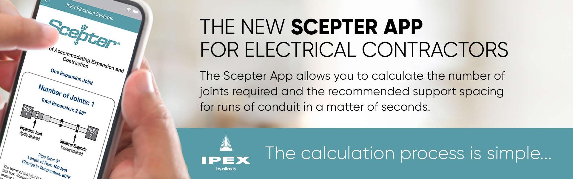 The new scepter app for electrical contractors banner