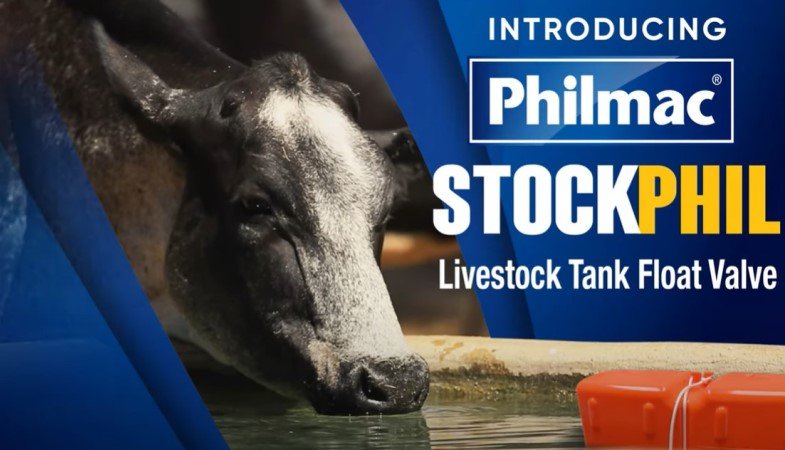 Philmac StockPhil livestock tank float valve video