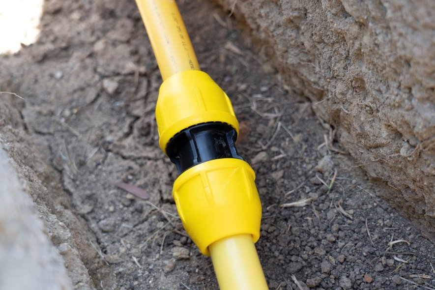 HOME-FLEX Underground Pipe and Coupler