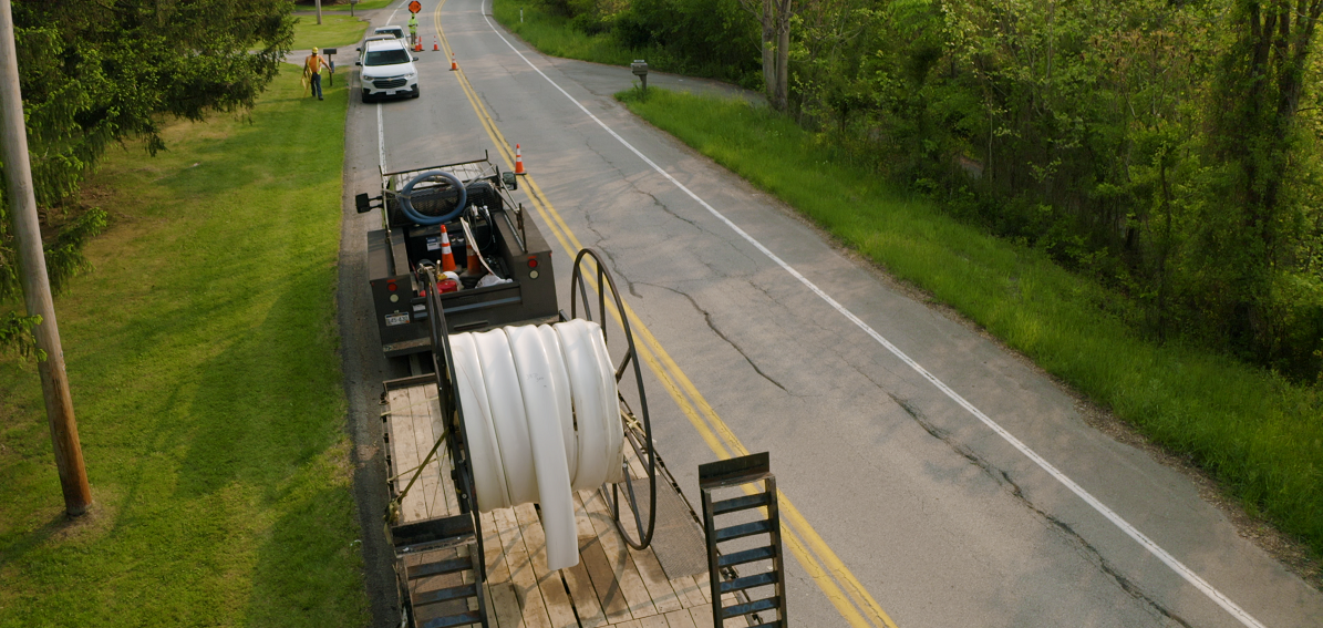 NovaForm coil on the truck