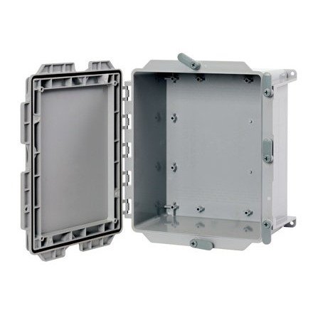 Hinged cover box